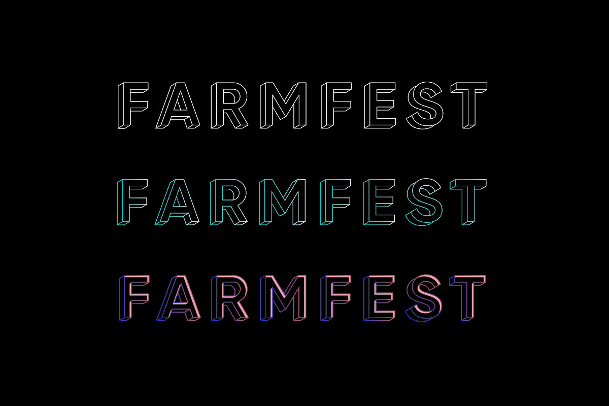Farmfest - Typography Alt