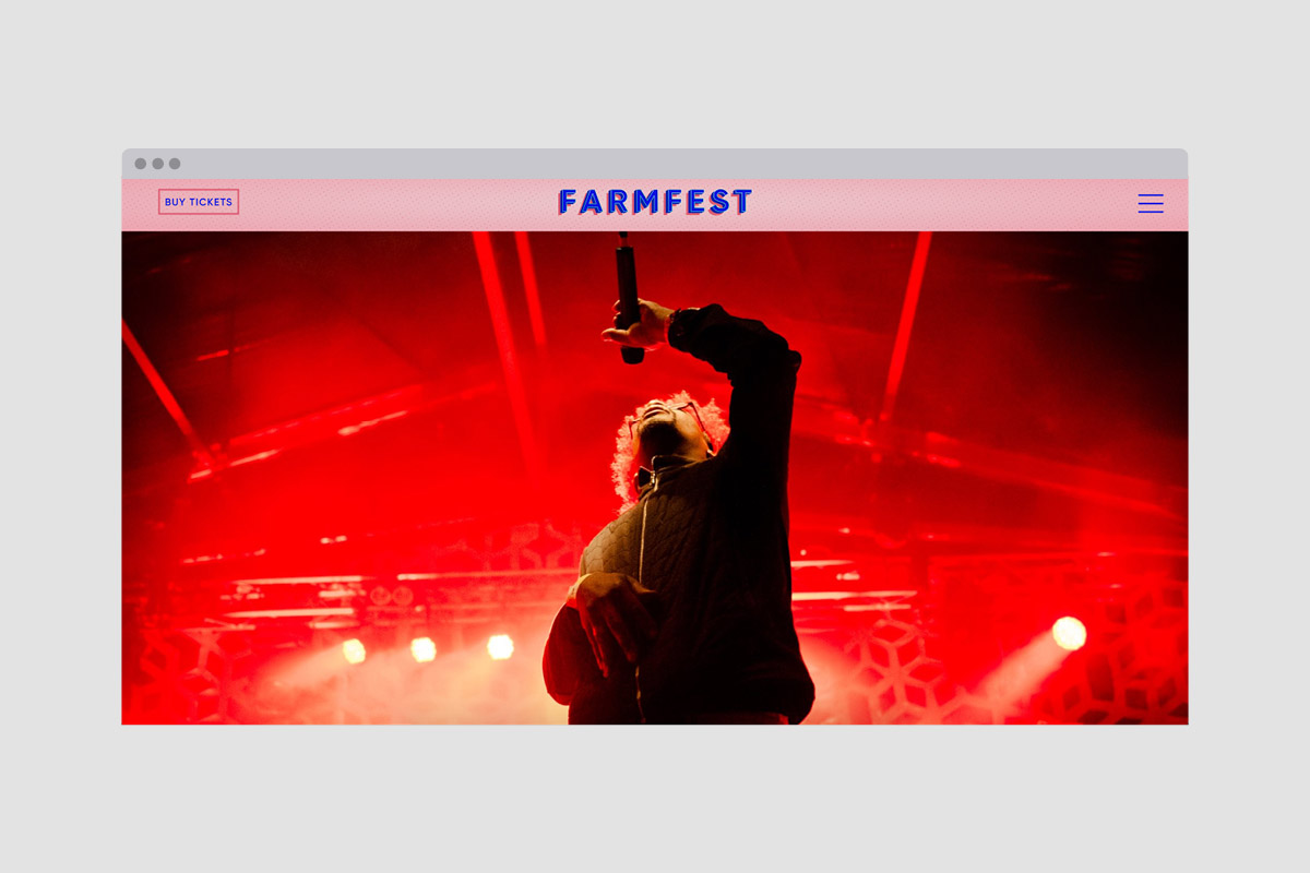 Farmfest - Website Carousel