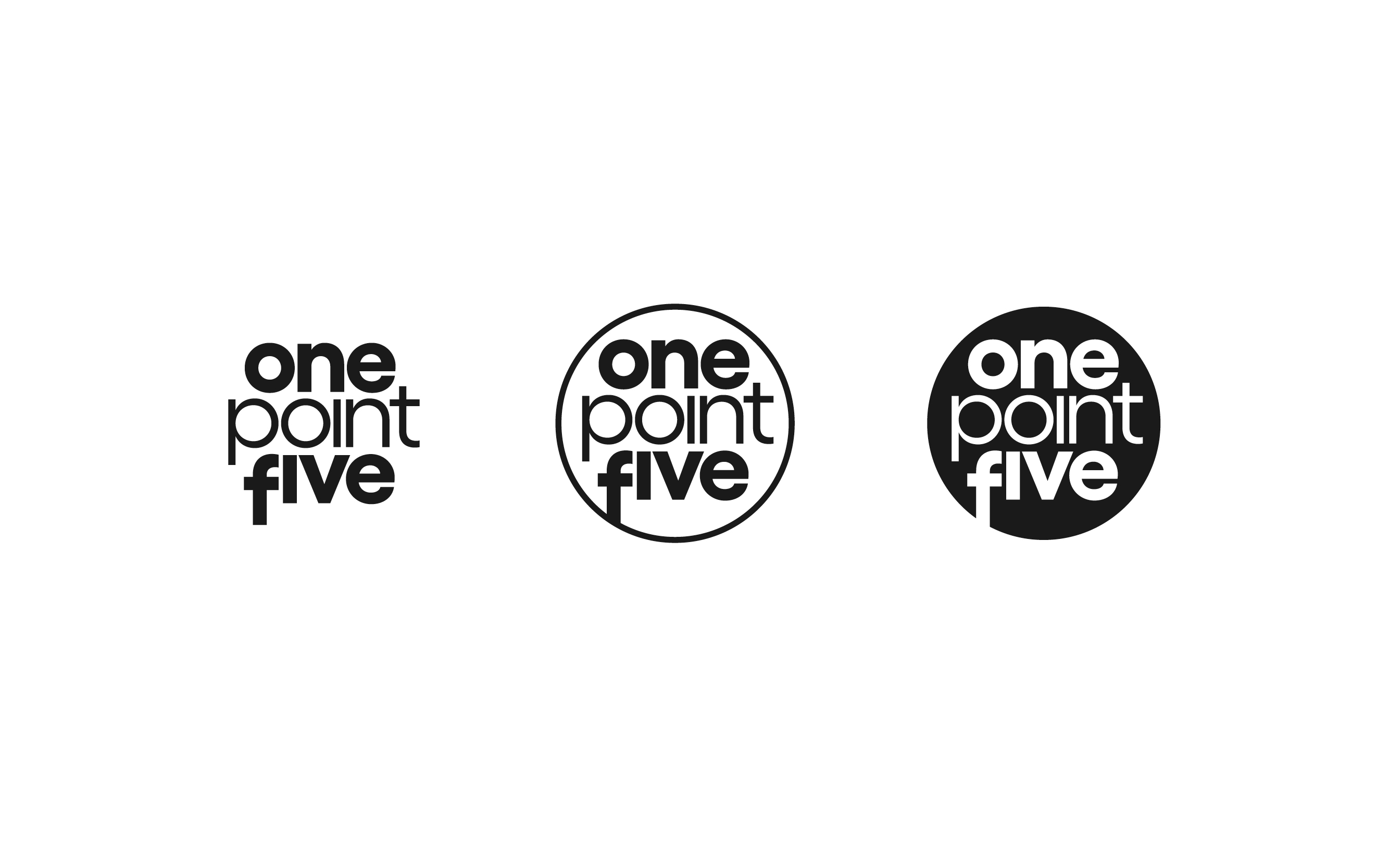 OnePointFive Logos