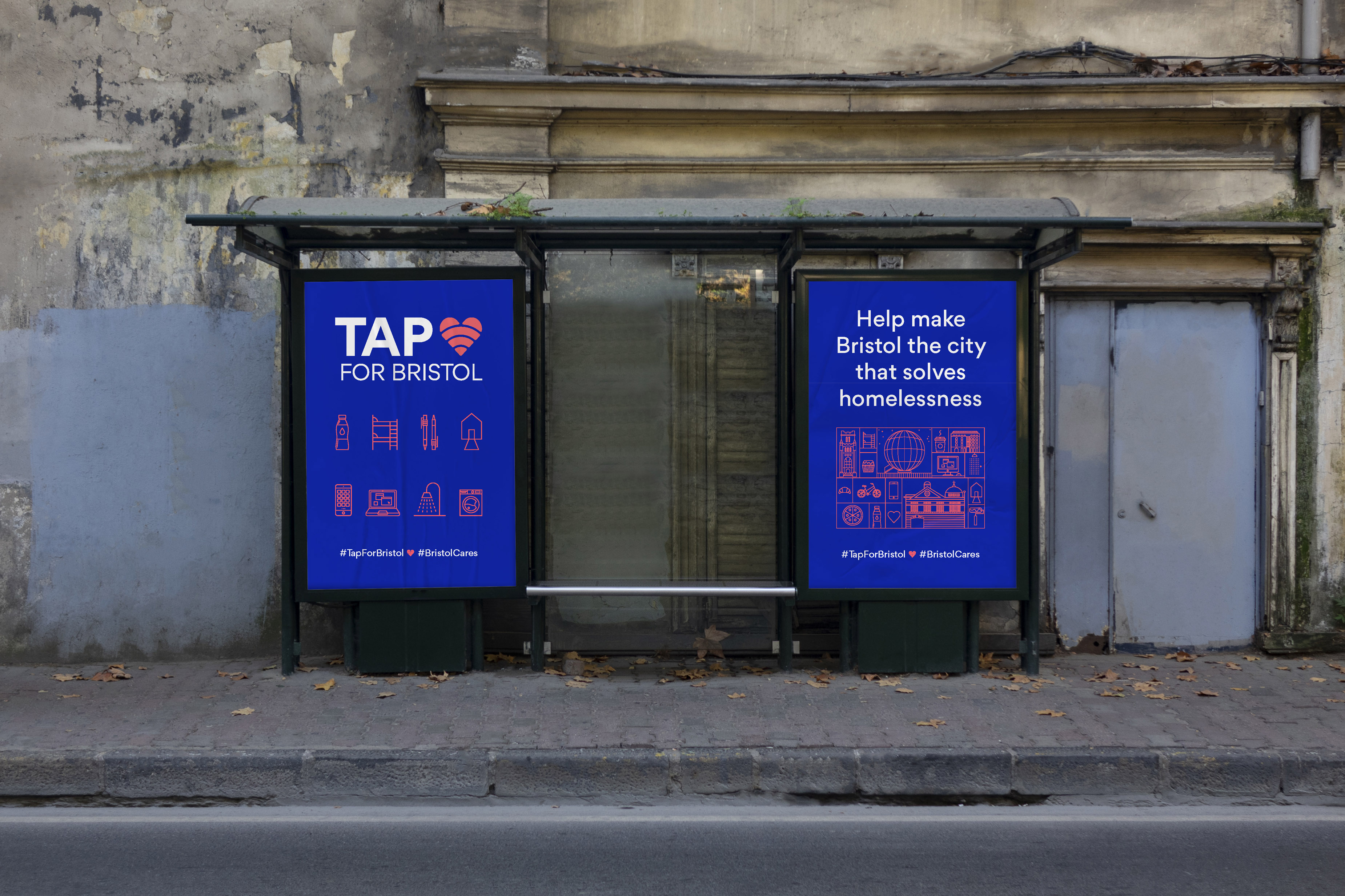 TAP For Bristol Bus Stop